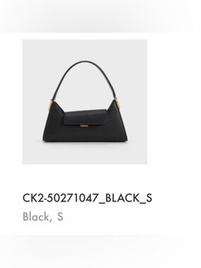 Charles and Keith Structured Shoulder Bag